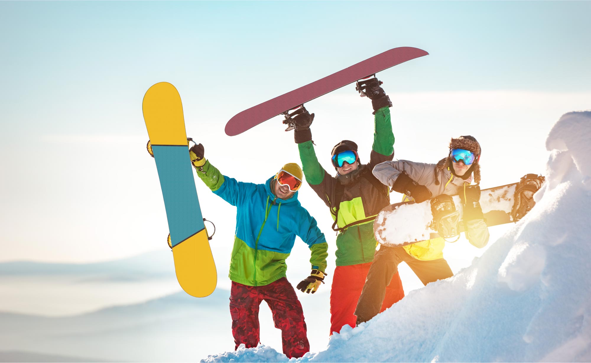 Group Snowboard Lessons PRIMESKI